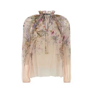 Zimmermann Women Printed Crepe Rebellion Blouse